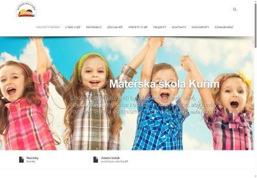 Zobrazit webové stránky Mateřská škola Kuřim, Brněnská
