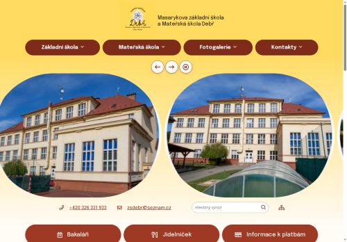 Masarykova základní škola a Mateřská škola Debř, Mladá Boleslav, Bakovská 7, příspěvková organizace nabízí práci na pozici učitel(ka) na 1. stupni ZŠ v obci Mladá Boleslav