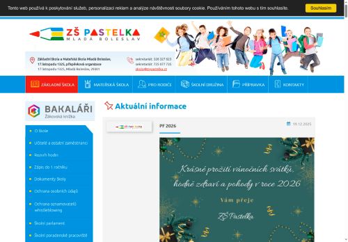 Zobrazit webové stránky Základní škola a Mateřská škola Mladá Boleslav