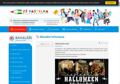 Základní škola a Mateřská škola Mladá Boleslav, 17. listopadu 1325, příspěvková organizace nabízí práci na pozici Učitelka mateřské školy v obci Mladá Boleslav