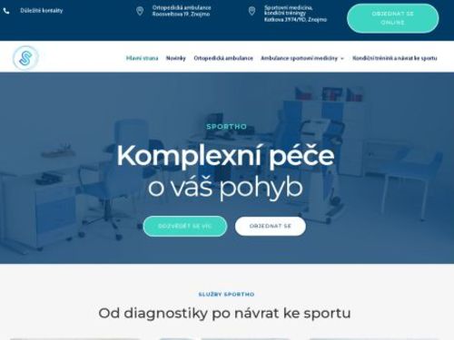 Ortopedická ambulance Proorto s.r.o. - MUDr. Martin Komzák, Ph.D.