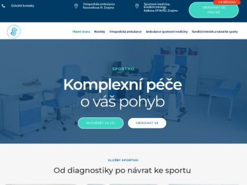 Ortopedická ambulance Proorto s.r.o. - MUDr. Martin Komzák, Ph.D.