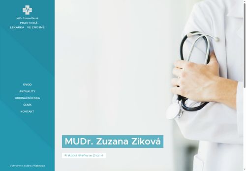 Zobrazit webové stránky Praktický lékař pro dospělé - MUDr. Zuzana Ziková