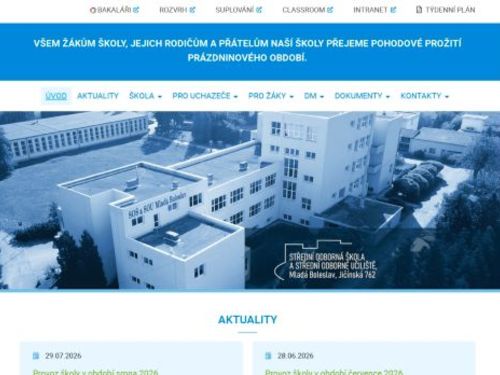 Střední odborná škola a Střední odborné učiliště