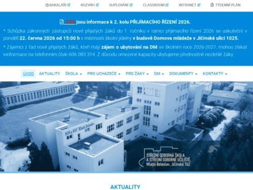 Střední odborná škola a Střední odborné učiliště