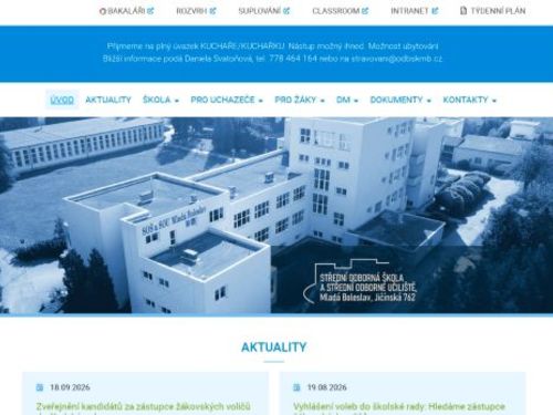 Střední odborná škola a Střední odborné učiliště