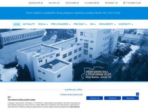 Střední odborná škola a Střední odborné učiliště