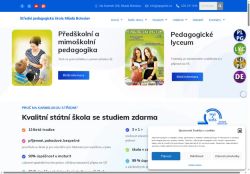 Zobrazit webové stránky Střední pedagogická škola a Střední odborná škola služeb
