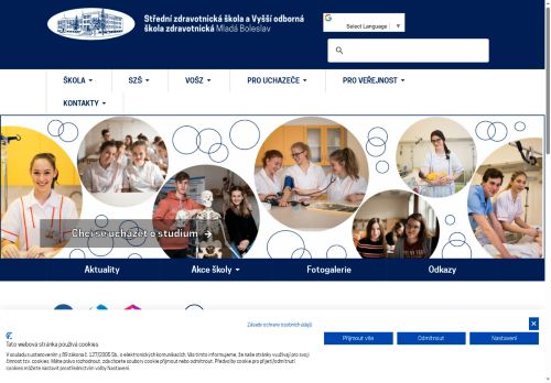 Střední zdravotnická škola a Vyšší odborná škola zdravotnická, Mladá Boleslav, B. Němcové 482. nabízí práci na pozici Uklízečka v obci Mladá Boleslav