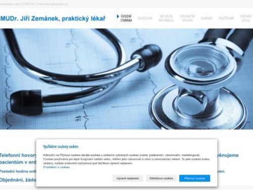 Praktický lékař pro dospělé - MUDr. Jiří Zemánek