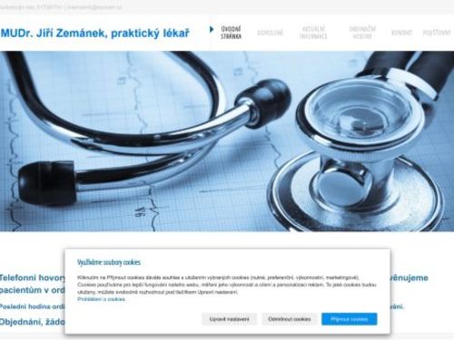Praktický lékař pro dospělé - MUDr. Jiří Zemánek