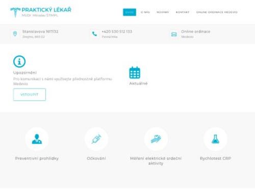 Praktický lékař pro dospělé - MUDr. Miroslav Štimpl