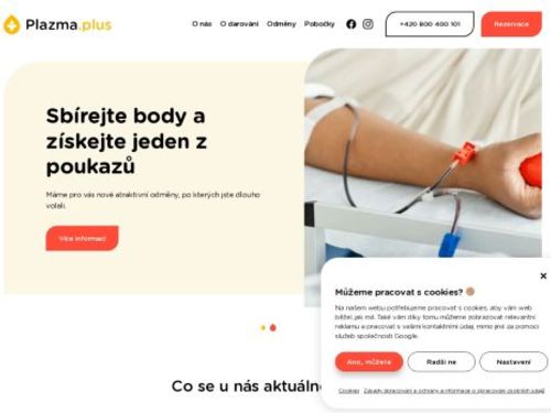 Plazma plus s.r.o. - odběrové místo Znojmo