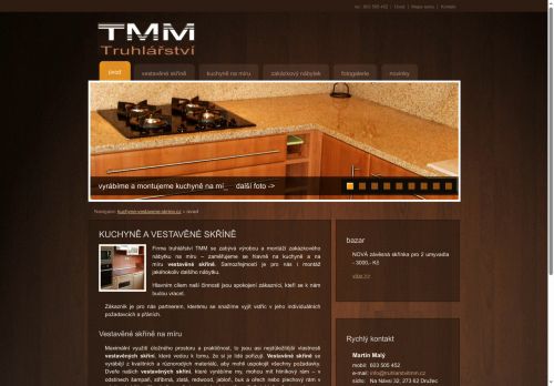 Martin Malý nabízí práci na pozici Truhláři (kromě stavebních) a pracovníci v příbuzných oborech v obci Družec