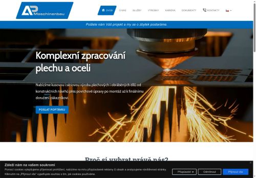 AP Maschinenbau s.r.o. nabízí práci na pozici Svářeč    m/ž v obci Hrušovany nad Jevišovkou