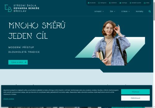 Střední škola Edvarda Beneše Břeclav, příspěvková organizace nabízí práci na pozici ÚDRŽBÁŘ/ ÚDRŽBÁŘKA v obci Břeclav