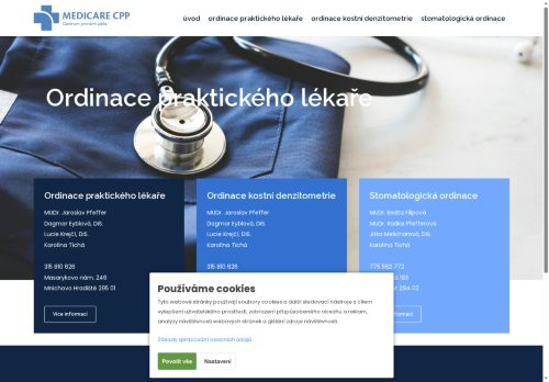 Zobrazit webové stránky Stomatologická ordinace - MUDr. Beáta Filipová, MUDr. Radka Pfefferová