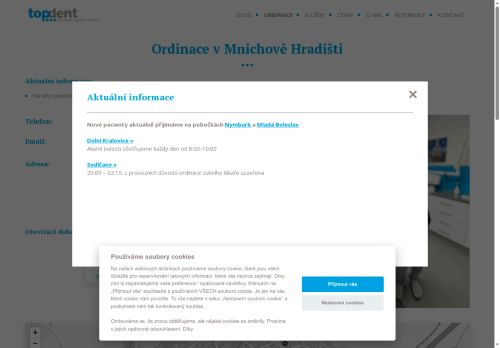 Zobrazit webové stránky Stomatologická ordinace TOPDENT s.r.o. -  MUDr. Oleksandr Hul