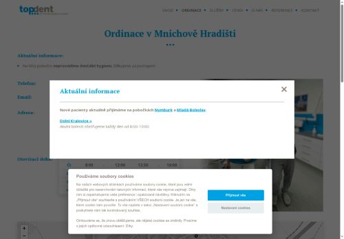 Zobrazit webové stránky Stomatologická ordinace TOPDENT s.r.o. -  MUDr. Oleksandr Hul
