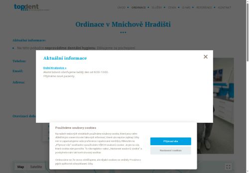 Zobrazit webové stránky Stomatologická ordinace TOPDENT s.r.o. -  MUDr. Oleksandr Hul