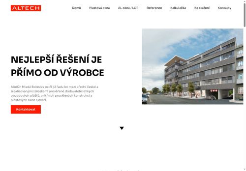 ALTECH Mladá Boleslav ,s.r.o. nabízí práci na pozici Pracovník do výroby plastových oken v obci Plazy
