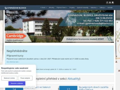 Gymnázium Blovice