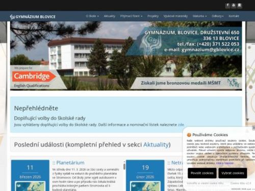 Gymnázium Blovice
