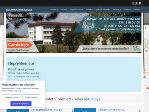 Gymnázium Blovice