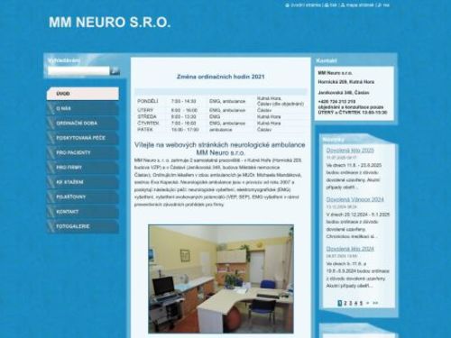 Neurologická ambulance MM NEURO s.r.o. - MUDr. Michaela Mandáková