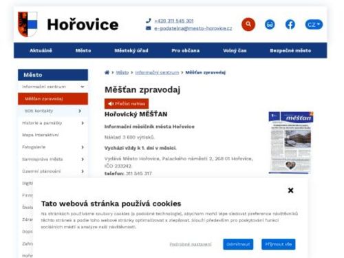 Hořovický měšťan