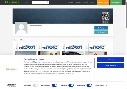 Zobrazit webové stránky Poděbradský zpravodaj