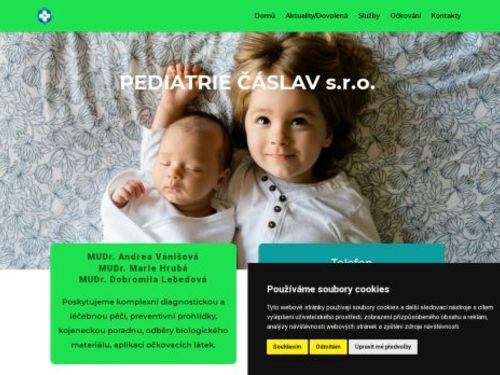 Praktický lékař pro děti a dorost - MUDr. MUDr. Andrea Vánišová, MUDr. Helena Nosilová, MUDr. Dobromila Lebedová