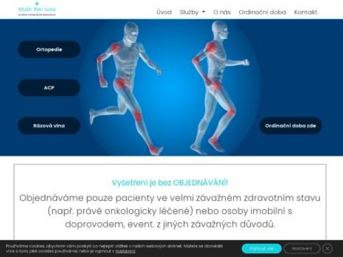 Ortopedická ambulance - MUDr. Petr Jurka