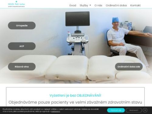 Ortopedická ambulance - MUDr. Petr Jurka