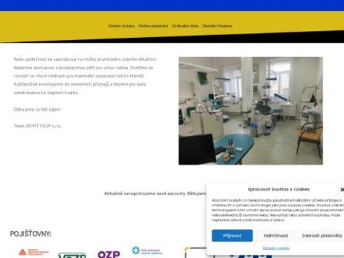 Zubní ordinace DENTFYZUR s.r.o.