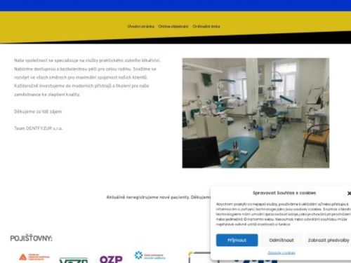 Zubní ordinace DENTFYZUR s.r.o.