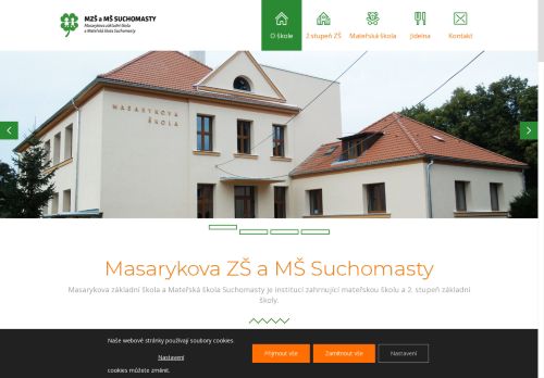 Masarykova Základní škola a Mateřská škola Suchomasty, okres Beroun nabízí práci na pozici učitel/ka MŠ v obci Suchomasty