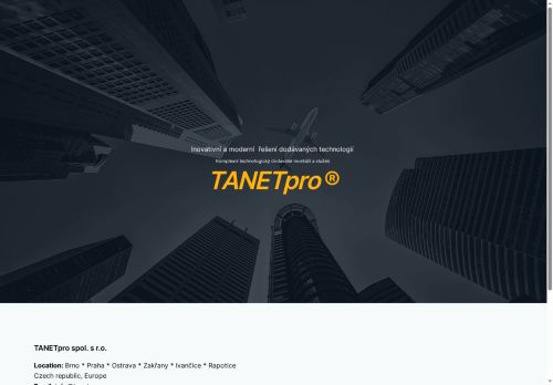 Zobrazit webové stránky TANETpro s.r.o.