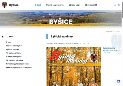 Zobrazit webové stránky Byšické novinky