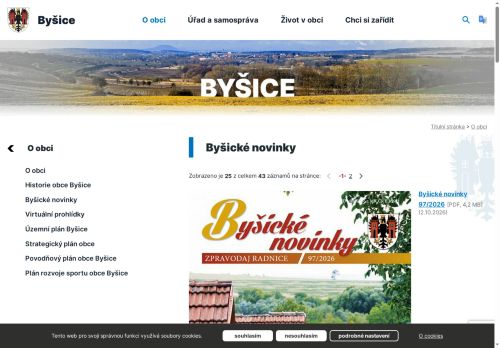 Zobrazit webové stránky Byšické novinky