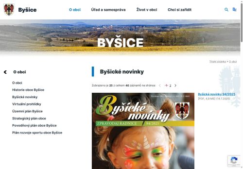 Zobrazit webové stránky Byšické novinky