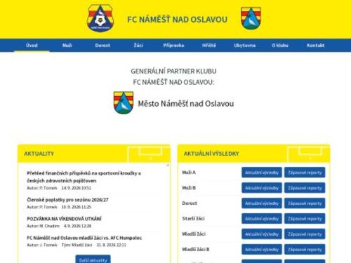 FC Náměšť nad Oslavou - Vícenice