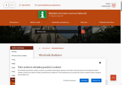 Zobrazit webové stránky Měsíčník Radnice