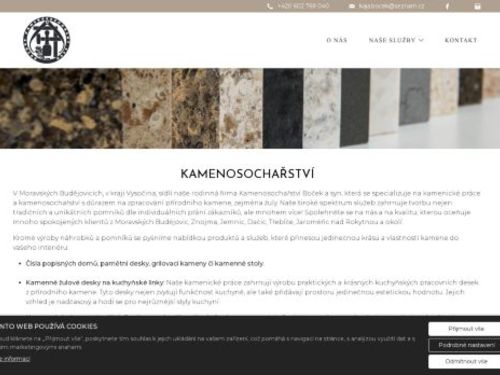 Kamenosochařství Boček a Syn