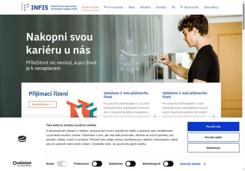 Střední škola informatiky a finančních služeb, Plzeň, Klatovská 200 G nabízí práci na pozici Učitelé - informační a komunikační technologie v obci Plzeň