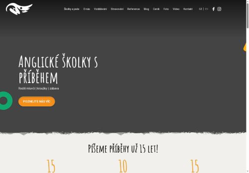 Webové stránky Mateřská škola Trojská labuť s.r.o., Čestlice