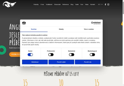 Webové stránky Mateřská škola Trojská labuť s.r.o., Čestlice