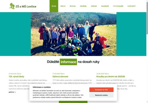 Základní škola a Mateřská škola, Lovčice, okres Hodonín, příspěvková organizace nabízí práci na pozici učitel/ka na 1. stupni v obci Lovčice