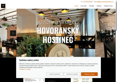 Zobrazit webové stránky Hovoranský hostinec