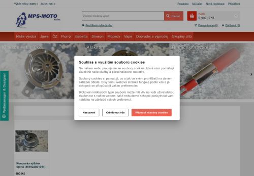 Zobrazit webové stránky MPS MOTO, s.r.o.